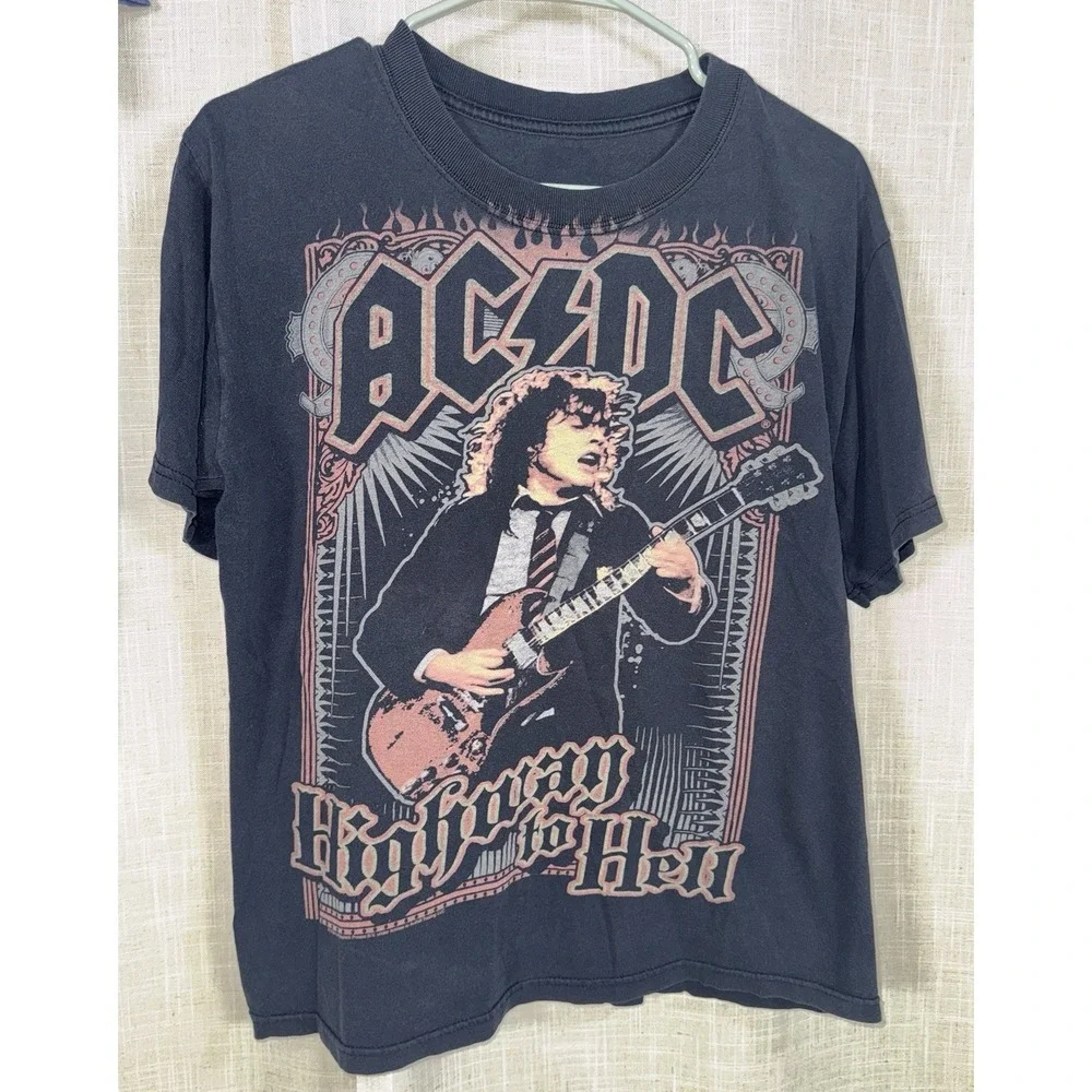 Rgstr Made For Mayhem Tour Band T-Shirts LOT of 3 AC/DC Nirvana Medium Large - Picture 6 of 15